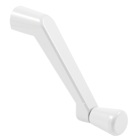 PRIME-LINE Casement Operator Crank Handle with 11/32 in. Bore, White 2 Pack H 4320